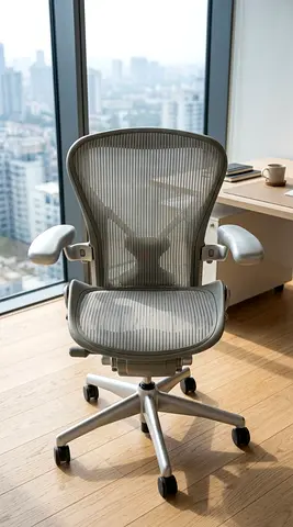 Herman miller aeron used like new in gray