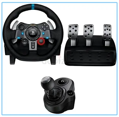 Logitech G29 Racing Wheel + Pedals + Shifter (PlayStation/PC compatible)