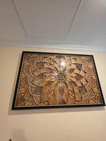 Wall hanging wooden design from DANUBE HOME