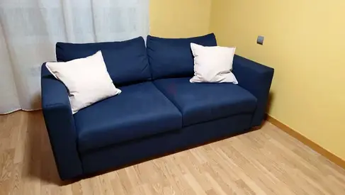 Blue 2-Seater Sofa in Good Condition IKEA VIMLE