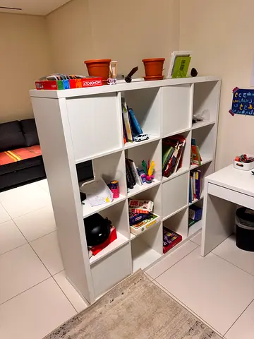 IKEA Kallax 12-cube storage shelf