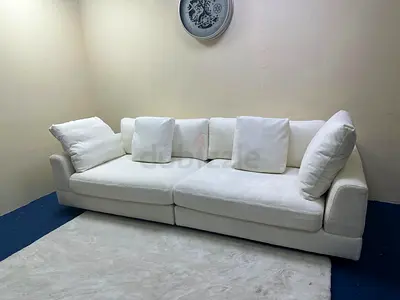 Almost brand new marina home three seater sofa