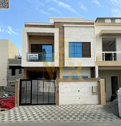Luxury villa for sale in Al-Haliyo | Land area 1800 sq ft, built-up area 3200 sq ft | Two floors + r