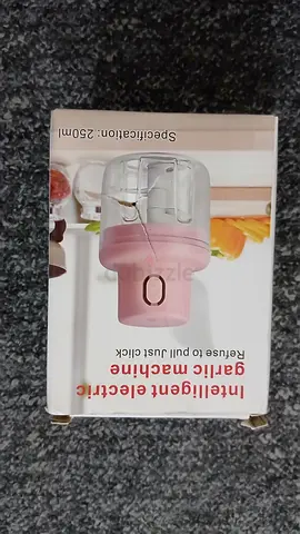 Portable Electric Garlic  Food Chopper (250ml) - Pink
