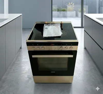 Siemens Electric 4 hobs  Cooking Range 60x60cm model  stove HK9R3A250M