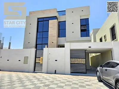 A luxury villa in the heart of Al Bahia. Modern design, spacious areas, and integrated services at a special price