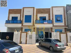 Modern two-story villa with a roof terrace for sale, including registration and ownership fees. Free