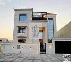 Luxury modern corner villa for sale in Al Zahia, Ajman