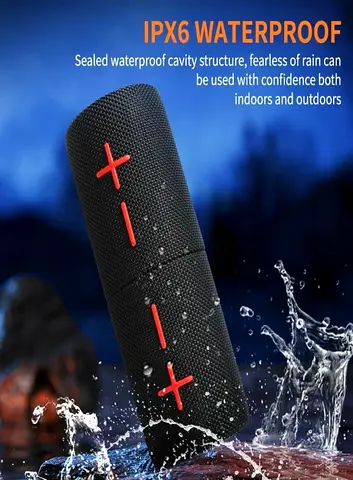 2 in 1 Magnetic Dual Splittable Bluetooth Speaker, IPX6 Waterproof Split Portable Wireless Speaker w