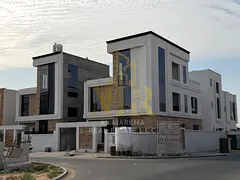 Luxury Corner Villa for Sale in Al Yasmeen, Ajman | 5 Master Bedrooms | Two Floors &amp; Rooftop | E