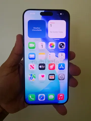 Iphone 15 pro max TRA variant 256Gb storage just display msg