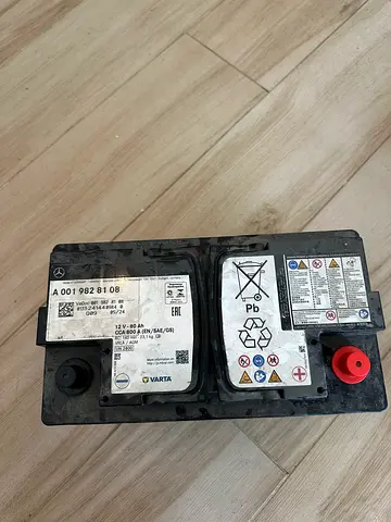 Used Car Battery (Mercedes OEM) - 12V