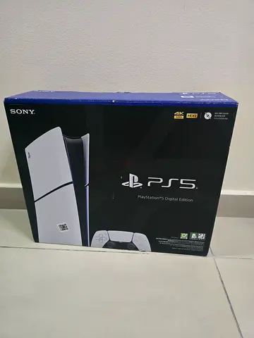PlayStation 5 Slim Console (International Version) Digital Edition With Controller