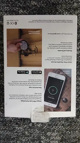 Smart Bluetooth Keypad Lock (unused box) - Keyless Entry Accessory