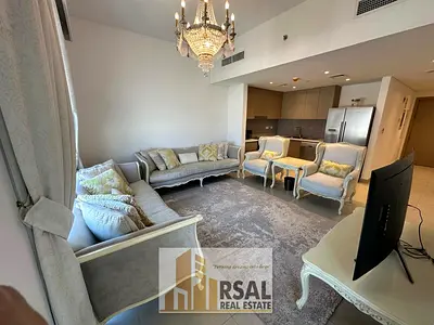 Furnished 2BR | Balcony & Sea view | Amenities included