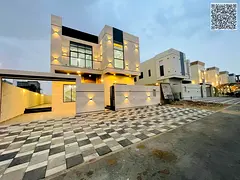 Villa for rent – ​​first occupancy – in Ajman, Al Helio area A unique opportunity for upscal