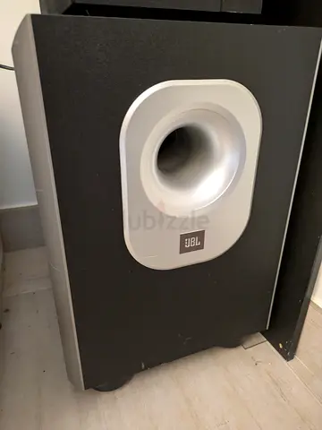Jbl Home theater speakers+subwoofer+Harman Cardamom set