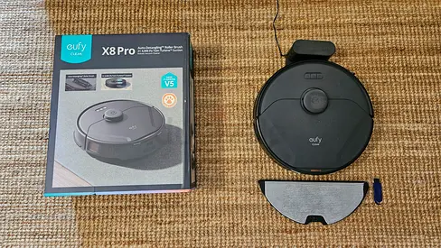 Eufy x8 pro robot vacuum cleaner