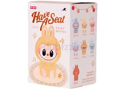 100% Authentic Pop Mart Labubu Have A Seat Keychain