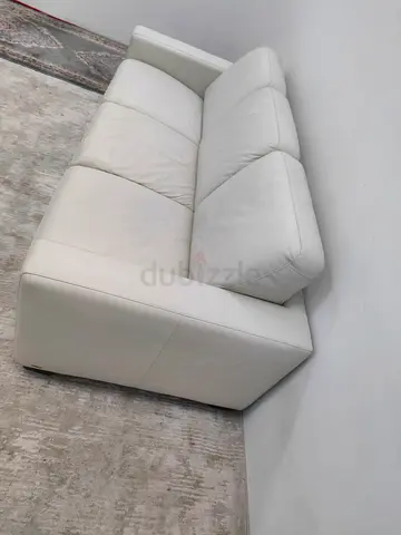 Original leather natuzzi sofabed