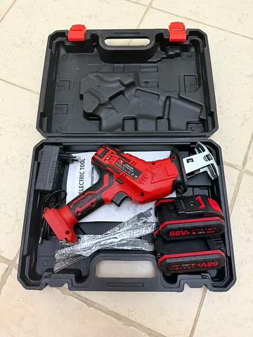 Brand New Cordless Sawzall (Reciprocating Saw) 68V – Full Kit with Battery  Case