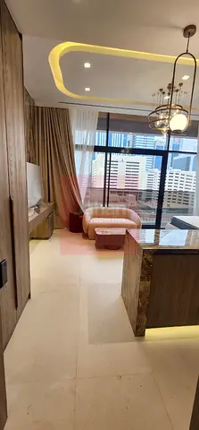 Brand New Smart Studio with Balcony | Near DWTC Metro | Short-Term Rent