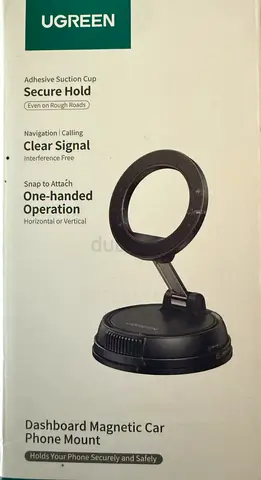 UGREEN Dashboard Magnetic Car Phone Mount - Secure Hold
