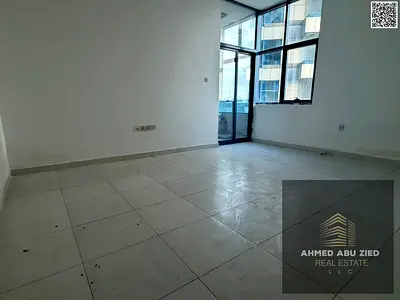 Two master bedrooms and a living room in Falcon Towers Al Rashidiya 2-3, with balconies, spacious a