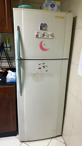 Panasonic Bigger Size White Top-Freezer Refrigerator - 2-Door, Good Working Condition