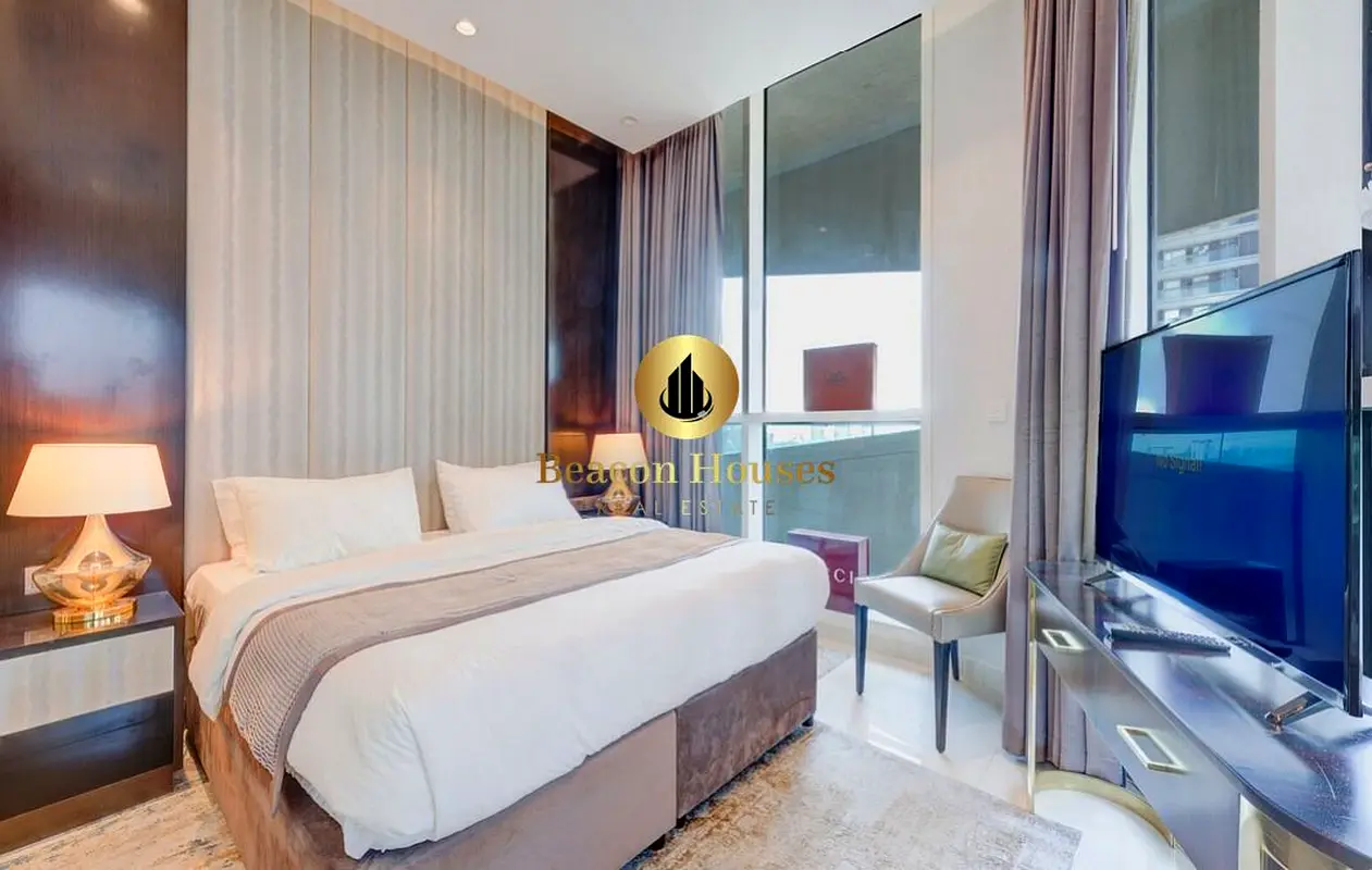 2BR Furnished | High Floor | Massive Balcony