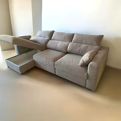 Ikea Eskelstuna L shape sofa bed Gray