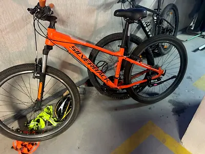 Orange Silverback Mountain Bike - 26 Frame, Good Condition