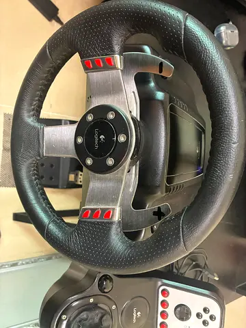 Logitech Racing Wheel + Pedals + Shifter – Great Condition