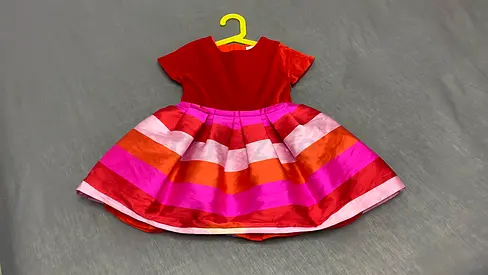 Jacadi Paris Girls Cotton Dress – Designer Luxury Piece, 104cm size 4A