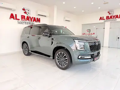 نيسان باترول بلاتينيوم TWIN TURBO رمادي / احمر 2026 المسعود