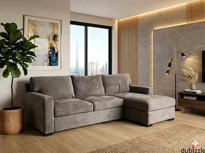 Brand New condition crate Barral axis L Shape sofa