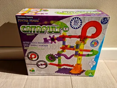 Catapult 3.0 Marble Mania 80-piece Marble Maze with Launcher