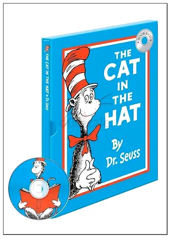 The Cat in the Hat by Dr Seuss Deluxe Book and CD Set BRAND NEW