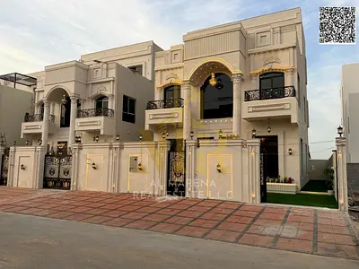 فيلا كلاسيك في الباهيه طابقين وروف6 غرف مجلس وصاله بسعرمميز شامل رسوم التسجيل والتمليك في أرقي مناطق عجمان تملك حر لجميع الجنسيات