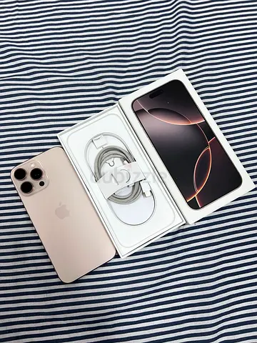 Apple iPhone 16 Pro Max - 512GB - TDRA(Box + Charger)