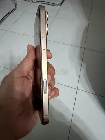 iPhone 16 pro max 512 GB very good condition betray 91% golden color