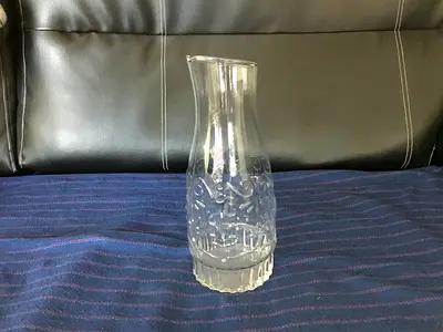 Elegant Barrel 1.2 L Glass Carafe