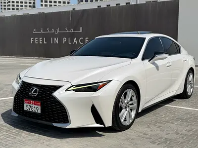 Lexus IS 300 2022 GCC Specs Al futaim - Pristine Condition full service agency Al futaim