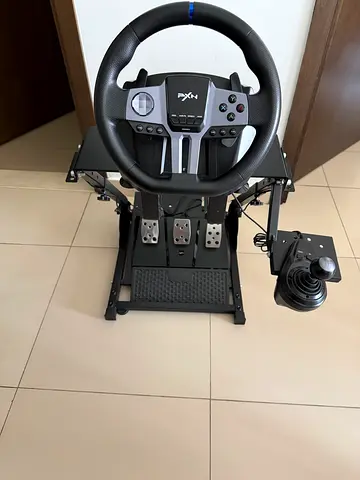 PXN Racing Wheel with Pedals and Gear Shifter - Complete Sim Rig