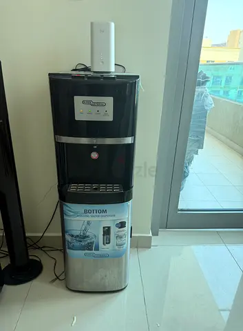 Bottom-load Water Dispenser (Black/Silver) - Working Condition