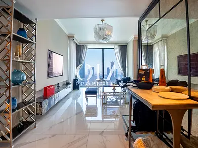 Luxury Furnished 3BR + Maid | Burj Khalifa Views
