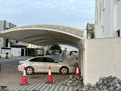Villa for rent in Al Yasmin Corner, 5 master bedrooms, 120,000 annually, roof and covered parking