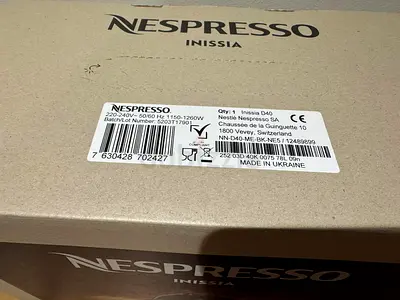 Nespresso Inissia coffee machine
