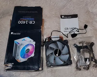 Jonsbo CR-1400 CPU Air Cooler with RGB Fan — Complete Kit