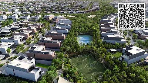 For a life in the heart of a green forest 🌳🏡 Address: Enjoy luxury amidst 100,000 trees at "Masar 3" - Sharjah's finest destination!